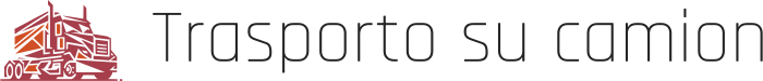 design del logo Trasporto su camion