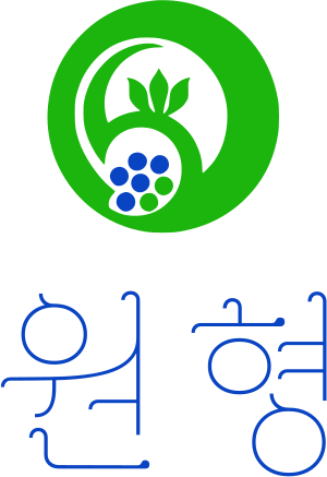 원형 로고 디자인