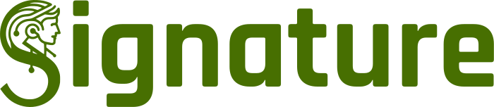 Signature logo design
