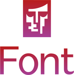 Font logo design