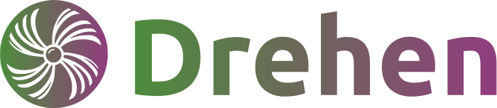 Drehen Logo-Design