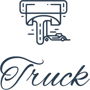 Truck logo design