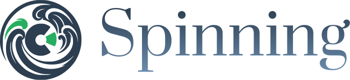 Spinning logo design