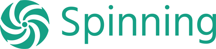 Spinning logo design