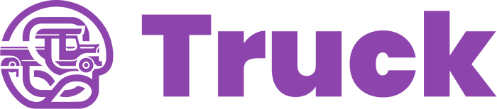 Truck logo design