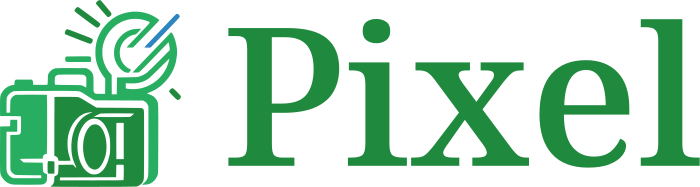 Pixel logo design