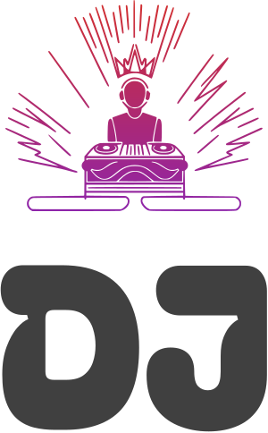 diseño de logotipo DJ