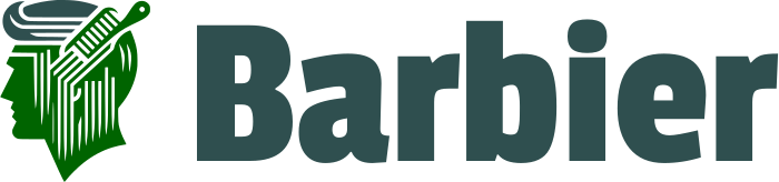 création de logo Barbier