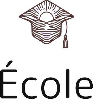 création de logo École