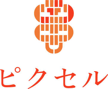 ピクセル ロゴデザイン