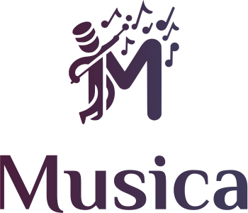 design del logo Musica