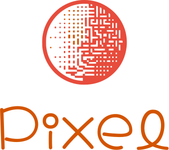 design del logo Pixel