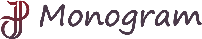 Monogram logo tasarımı