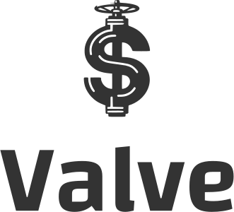Valve logo design