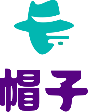 帽子 logo design