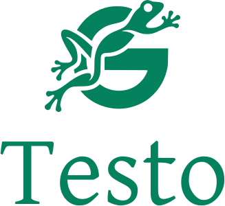 Testo logo design