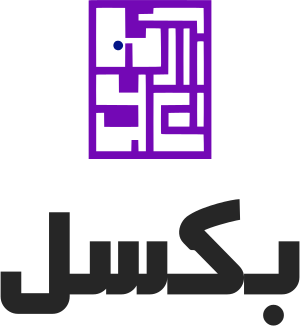 بكسل logo design