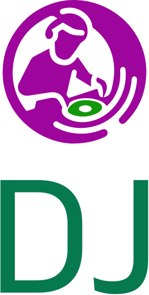 DJ logo design