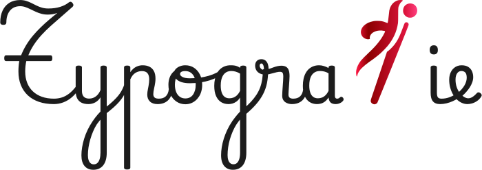 Typografie logo design