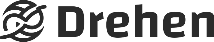Drehen logo design
