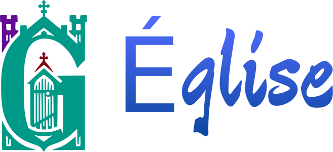Église logo design