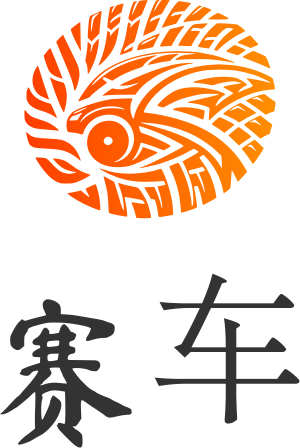 赛车 logo design