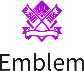 Emblem logo design