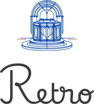Retro logo design