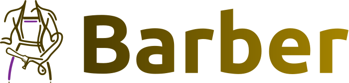 Barber logo design