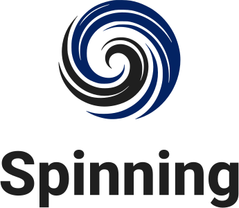 Spinning logo design