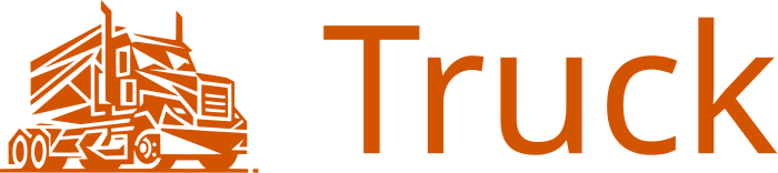 Truck logo design