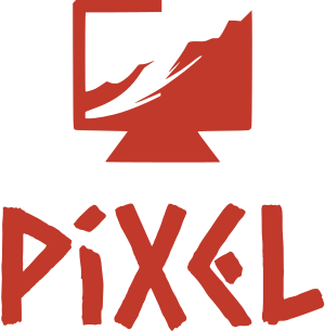 Pixel logo design