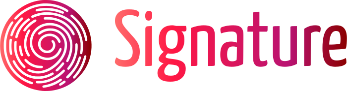 Signature logo design