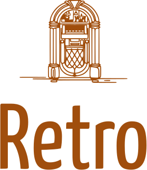 diseño de logotipo Retro