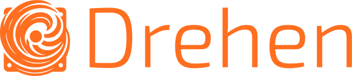 Drehen Logo-Design