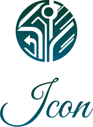 Icon logo design