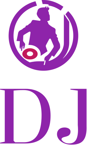 design del logo DJ