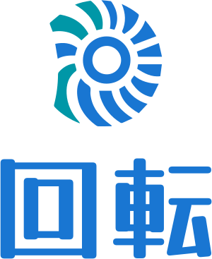 回転 ロゴデザイン