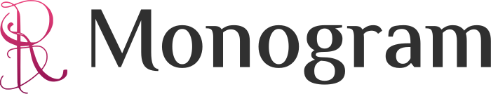 desain logo Monogram