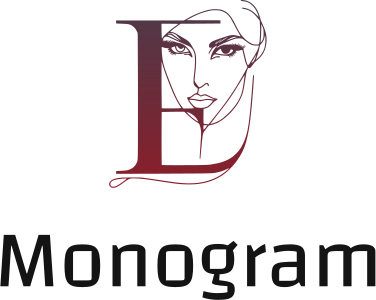 desain logo Monogram