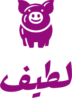 لطيف logo design