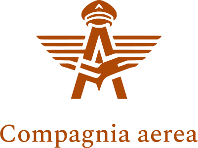 Compagnia aerea logo design