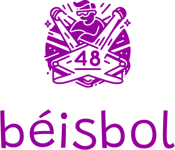 béisbol logo design
