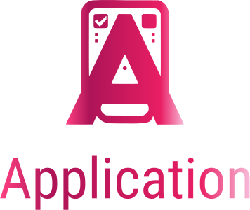 Application logo design