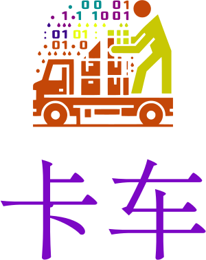 卡车 logo design