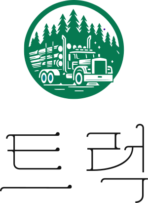 트럭 logo design