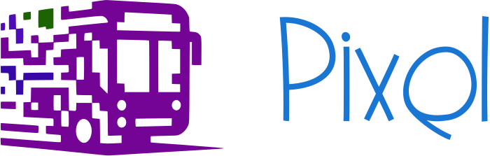 Pixel logo design