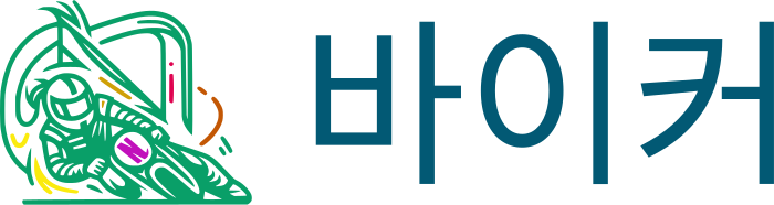 바이커 logo design