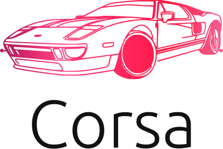 Corsa logo design