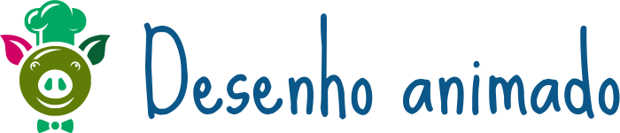 Desenho animado logo design